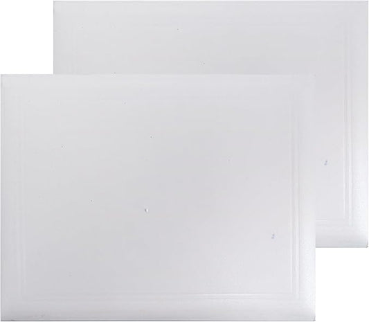 GraduationMall 8.5"x11" Smooth Padded Diploma Cover Certificate Holder White by GraduationMall%C2%AE