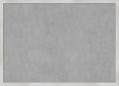 Amanti Art Silver Framed Magnetic Board 21x29 Medium Vision Board by AmantiArt