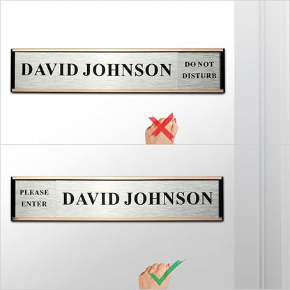 SINKAA Custom Slider Sign for Door and Wall - Image 6