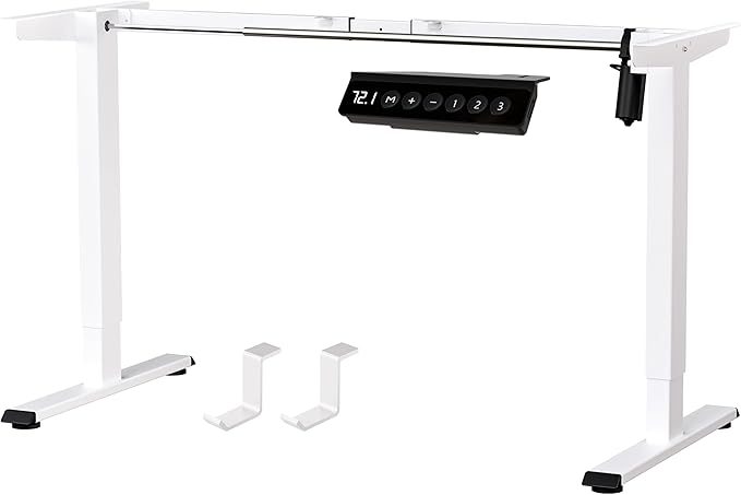 BIZUM Electric Standing Desk Frame, Height Adjustable Sit Stand Desk Base by Unknown
