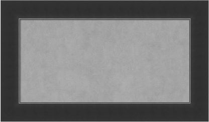 Amanti Art Black Framed Magnetic Board 17x29 Small Vision Board by AmantiArt