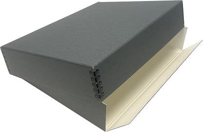 Lineco Museum Storage Box, Archival Acid-Free Buffered Drop Front Design by Lineco
