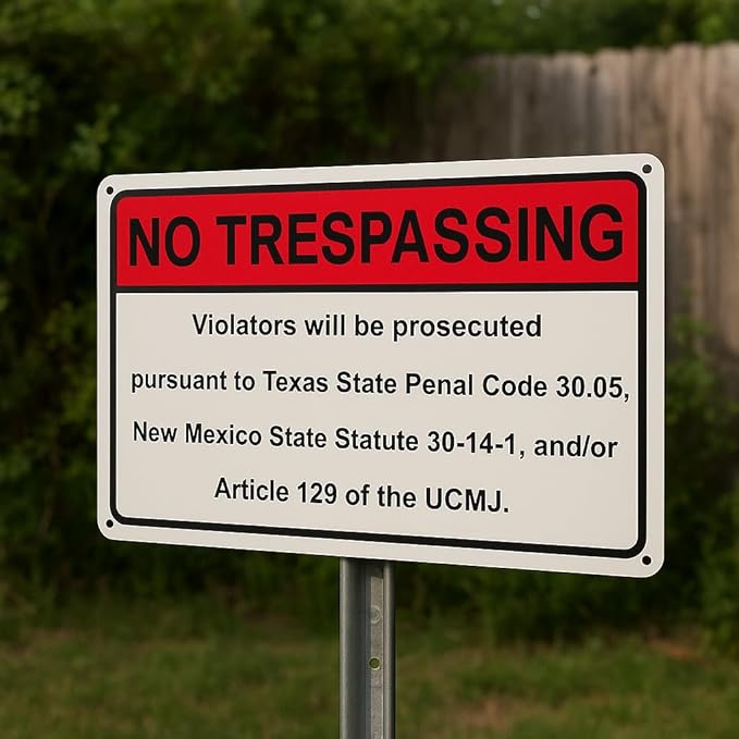 Custom Signs Outdoor Metal 24x18 - Image 5