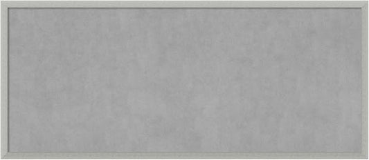 Amanti Art Silver Framed Magnetic Board 22x50 Oversize Vision Board by AmantiArt