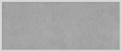 Amanti Art Silver Framed Magnetic Board 21x49 Oversize Vision Board by AmantiArt