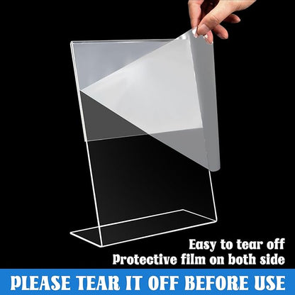 Laerjin Acrylic Sign Holder 8.5 x 11 - Image 5