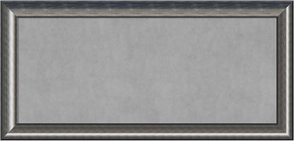 Amanti Art Silver Framed Magnetic Board 26x54 Oversize Vision Board by AmantiArt