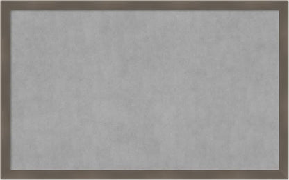 Amanti Art Grey Framed Magnetic Board 26x42 Large Vision Board by AmantiArt
