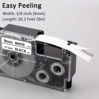 Pristar 6-Pack Compatible Label Tape Replacement - Image 2