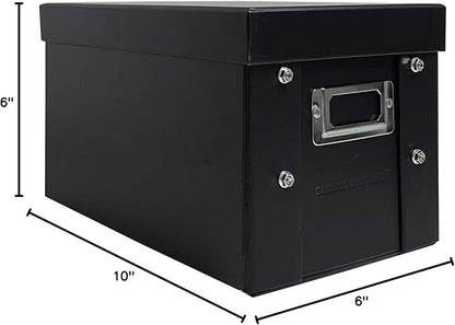 CheckOutStore Black Stamp & Die Craft Scrapbook Storage Pocket Box - Image 5