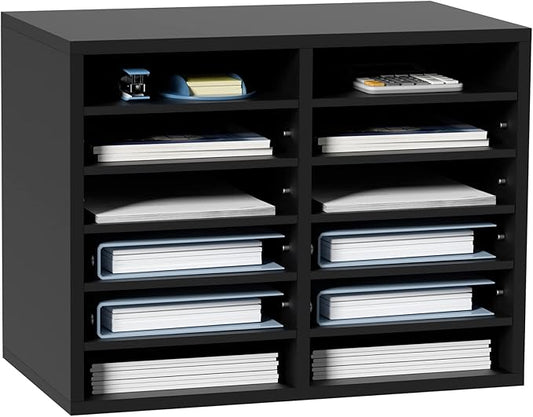 VEVOR Literature Organizers, 12 Compartments Office Mailbox by VEVOR