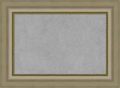 Amanti Art Silver Framed Magnetic Board 17x23 Small Vision Board by AmantiArt