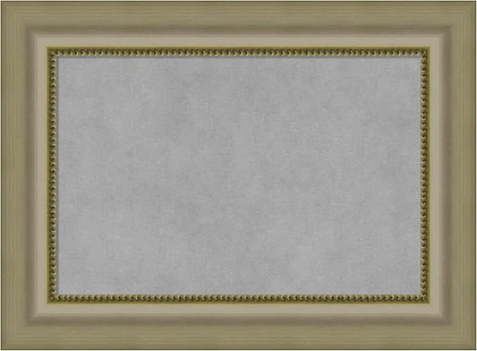 Amanti Art Silver Framed Magnetic Board 17x23 Small Vision Board by AmantiArt