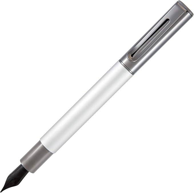 Monteverde USA Ritma Fountain Pen in Silver – Extra Fine Nib, Precision JoWo by Monteverde