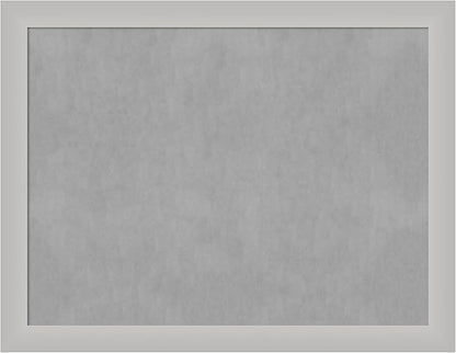 Amanti Art Silver Framed Magnetic Board 21x27 Medium Vision Board by AmantiArt
