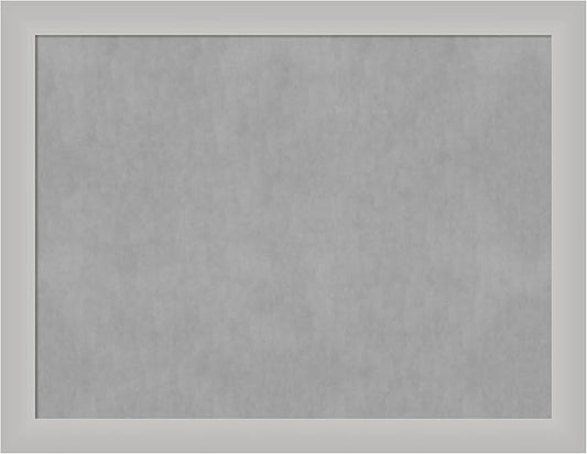 Amanti Art Silver Framed Magnetic Board 21x27 Medium Vision Board by AmantiArt