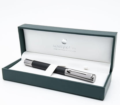 Monteverde USA Ritma Fountain Pen in Black – Medium Nib Balanced JoWo Stainless - Image 9