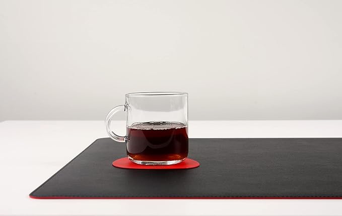 NODITO Dual-Sided Leather Desk Pad, Blotter - Image 3