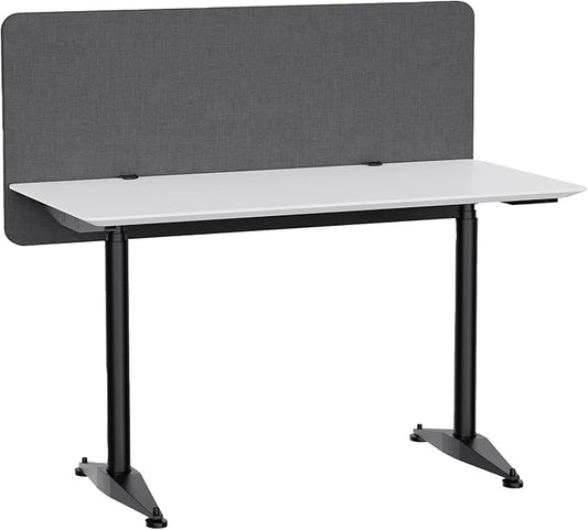 MORDEER 47.2" Privacy Desk Divider Panel, Acoustic Divider Panels by MORDEER