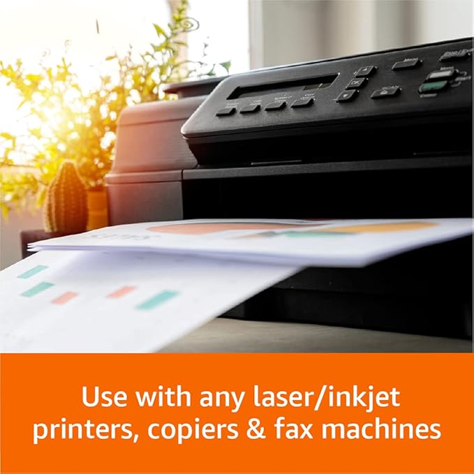 Amazon Basics Multipurpose Copy Printer Paper, 20 lb, 8.5 x 14 Inches, 10 Reams - Image 5