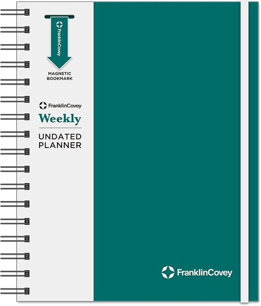FranklinCovey - Undated Planner | Weekly - Wire-Bound Planner by FranklinCovey