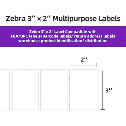 AveneMark 12 Rolls 3” X 2” Direct Thermal Labels - Image 3