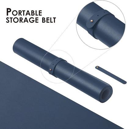 Large Desk Mat - 47.2"x 17" Non-Slip PU Desk Pad - Image 4