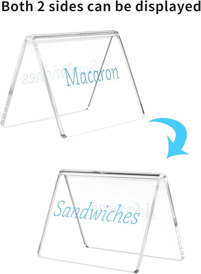 AITEE Mini Tabletop Chalkboard Signs - Image 5