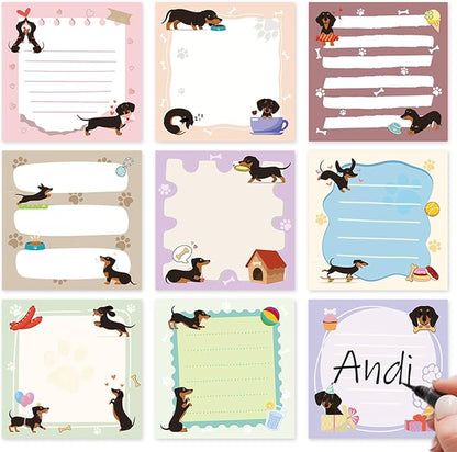 Lovarywow Dachshund Sticky Notes Gifts by Lovarywow