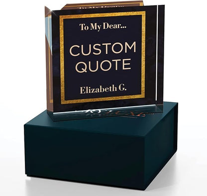 Custom Acrylic Sign Personalized, Custom Desk Name Plate, 18 Styles, - Image 4