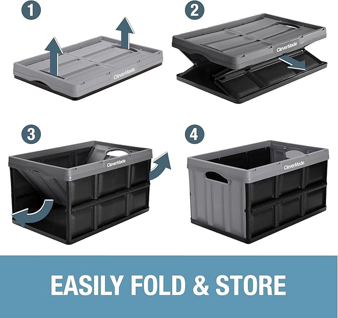 CleverMade Collapsible Storage Bins - Image 8