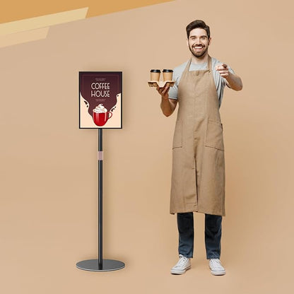 Newzueby Sign Holder Stand 8.5x11 inch - Image 5