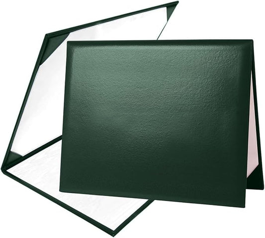 Diploma Cover 8.5” x11” Diploma Holder of Graduation Leatherette Padded by Misscom