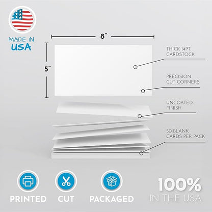 Home Advantage 5x8 Blank Index Cards - Image 5