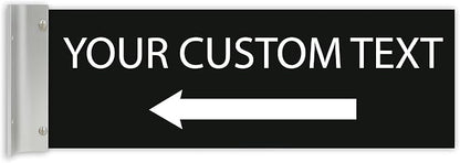 ALPHA DOG SIGNS Custom Projecting Hallway Sign, Personalized Indoor Outdoor by AlphaDog