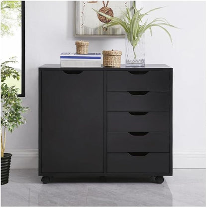 Naomi Home Amy 5-Drawer Craft & Office Storage Cabinet - Image 8