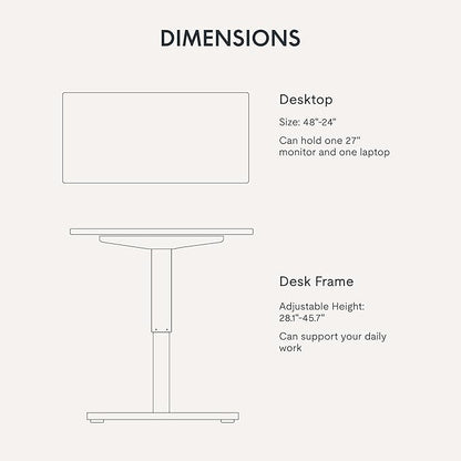 FLEXISPOT EN1 One-Piece Standing Desk - Image 6