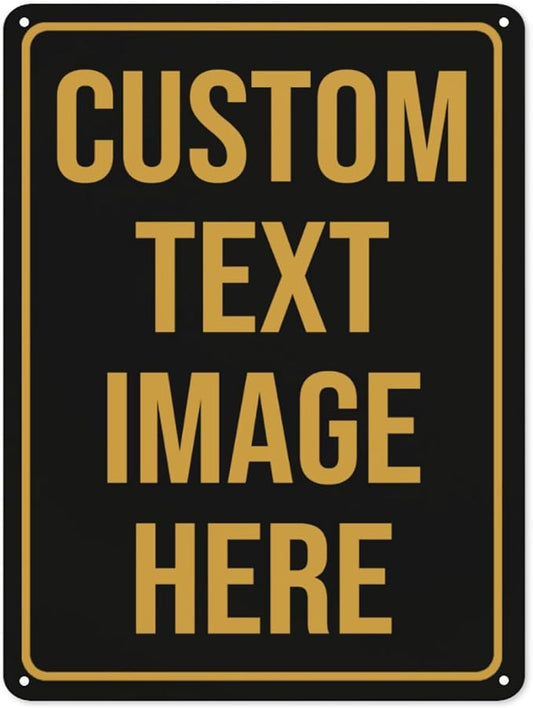 Custom Signs, Custom Sign, Metal Sign Customized Sign Personalized Metal Signs by Tmqytuox