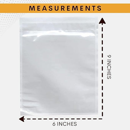 300 Pack 6"x9" Shipping Label Sleeves – Clear Self-Adhesive Packing Slip Pouches - Image 4