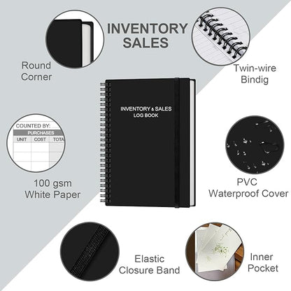 Inventory & Sales Log Book for Small Business – Inventory Ledger Book, - Image 2