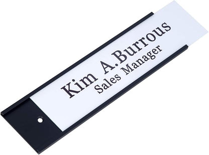 Personalized Office Name Plates Aluminum Hot Printing Custom Office Wall or - Image 3