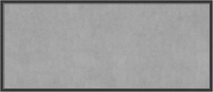 Amanti Art Black Framed Magnetic Board 21x49 Oversize Vision Board by AmantiArt