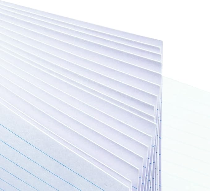 KAISA 3x5 Index Cards Flashcards 3 x 5 White Index Card Lined Ruled Note Cards - Image 6