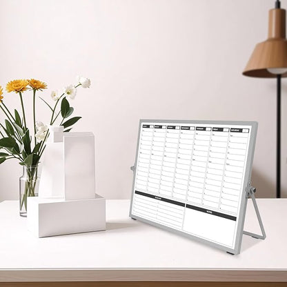 Planning Boards, Double-Sided Weekly Calendar Schedule Board - Image 4