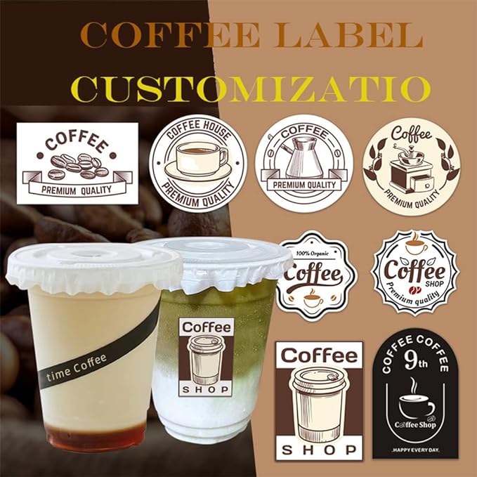 100-500 Pcs Custom Stickers Labels Personalized Labels - Image 3