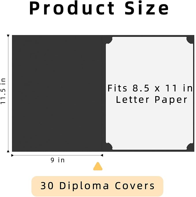 HAUTOCO 30 Pcs Certificate Holders, Graduation - Image 2