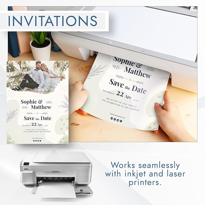 MOS White Legal Cardstock Paper 8.5 x 14 Inch — Heavyweight 250 GSM Cover Stock - Image 5