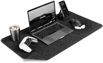 DELTAHUB - Minimalistic Felt Desk Protective Pad, Easy Glide, Long Lasting by DELTAHUB