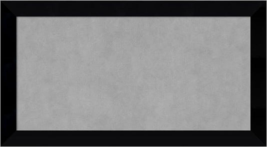 Amanti Art Black Framed Magnetic Board 15x27 Small Vision Board by AmantiArt