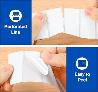 L LIKED 1" x 2" Blank Removable Labels - Image 4